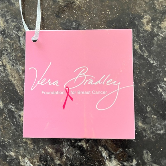 Vera Bradley trifold wallet in Catalina pink. Brand new tags. Very slim. - Picture 4 of 4